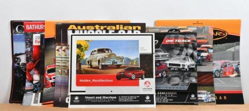 CALENDARS: A collection of calendars with various car and motor racing themes. Year range of 1999 to 2013