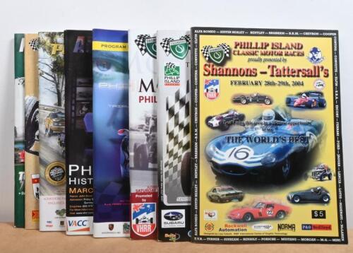 HISTORICS PROGRAMMES: A collection of Historics Official Programmes