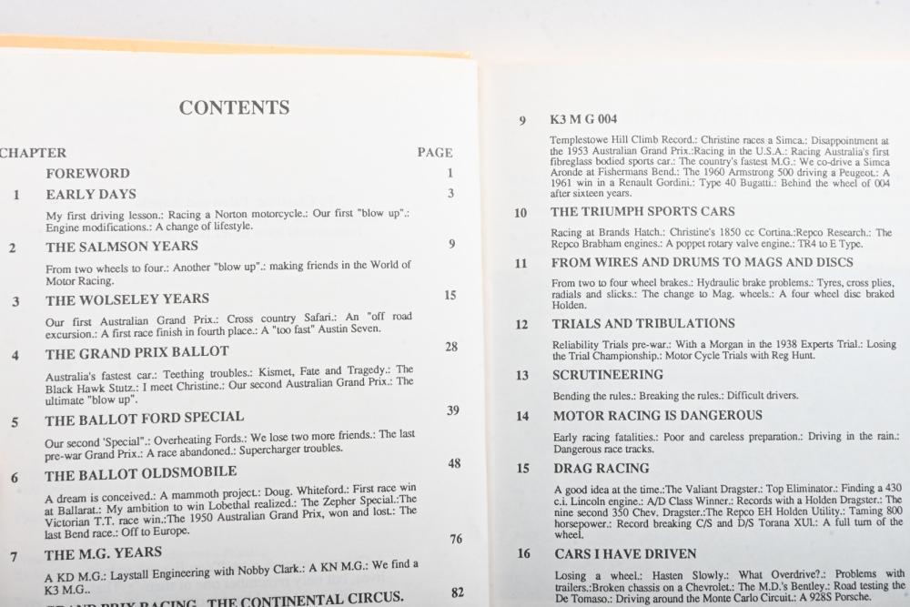 GULLAN: 'AS LONG AS IT HAS WHEELS - AN AUTOBIOGRAPHY' hardcover book by ...