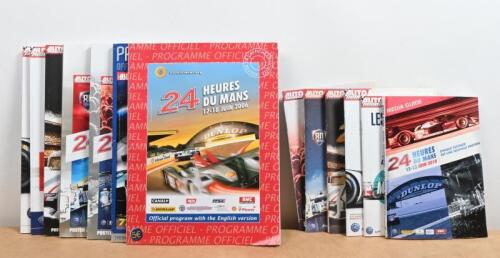 LE MANS: A collection of Le Mans Official Programmes, Entry Lists, Practical Guides, ranging in years from 2006 to 2017
