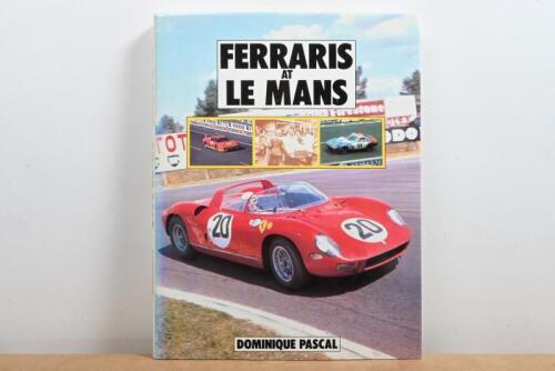 FERRARI: 'FERRARIS AT LE MANS' hardcover book by Dominique Pascal