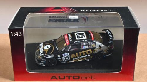 BROCK: A AUTOart 1:43 scale 'team BROCK' Holden Commodore VX Racing Car. Limited Edition 1532/6000. CoA