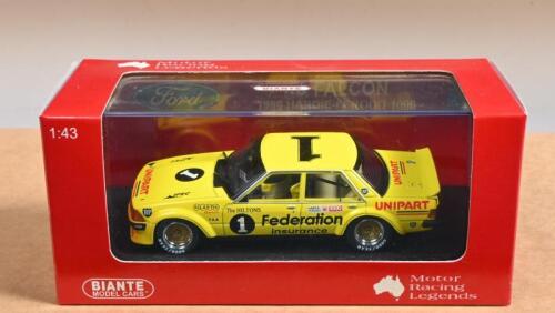 FORD: A 1:43 scale BIANTE MODEL CARS 1980 FORD XD FALCON as driven by Allan Moffat and John Fitzpatrick at the 1980 Bathurst 1000. Limited Edition 1202/1488
