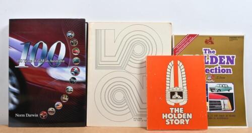 HOLDEN: Four publications detailing Holden history. Circa 1970's 'HOLDEN - THE FIRST 25 YEARS' softcover book, as produced by the Public Relations Department, General Motors-Holden's Pty. Ltd