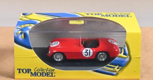 FERRARI: A 1:43 scale TOP MODEL Collection Ferrari 212 export (TMC 034) as raced at Le Mans 1951