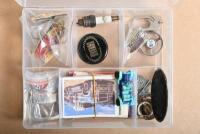 BADGES: A collection of motoring, motor sport and miscellaneous items. A.T.C.C keyrings, Collector Car cards. Ford badge