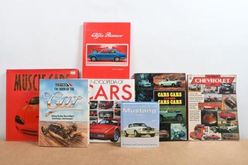 CARS: A group of books concerned with cars of all descriptions. 'ENCYCLOPEDIA OF CARS' hardcover book edited by Chris Horton