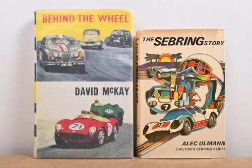 SPORTS CARS: Two period hardcover books detailing sports car racing. First edition 'THE SEBRING STORY' by Alec Ulmann