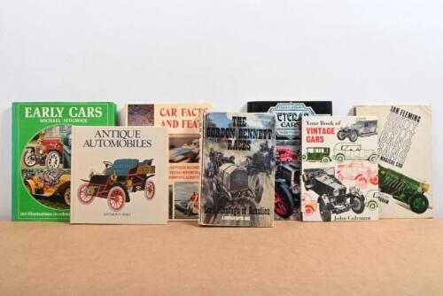 VINTAGE CARS: A collection of hardbound books concerned with vintage cars.'EARLY CARS' by Michael Sedgwick