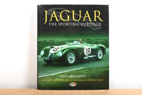 JAGUAR: 'JAGUAR - THE SPORTING HERITAGE' hardcover book by Paul Skilleter