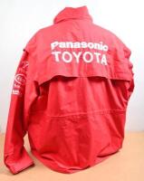 TOYOTA F1: A red Panasonic TOYOTA Racing jacket (F1) - 2