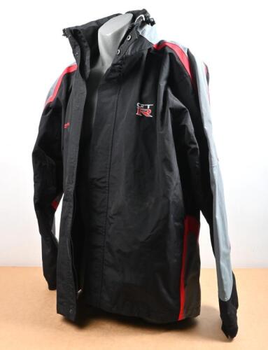 NISSAN: A black Nissan GTR jacket by BOOST UP. Size L