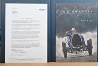 BRESCIA BUGATTI: Two items relating to the Bob King publication - 'THE BRESCIA BUGATTI' ,Bob King signature - 7