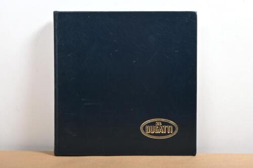 AUSTRALASIAN BUGATTI: A leatherbound copy of 'BUGATTIS IN AUSTRALASIA - A HISTORY' by Bob King. Numbered 63/100. Bob King signature
