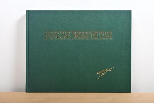 SHEPHERD: 'RACING CARS THROUGH THE YEARS' hardcover book by Bob Shepherd. Limited edition 56/500. Features Bugatti race cars amongst other vehicles