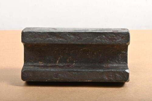 BUGATTI PAPER WEIGHT: An original section of T30 front axle. Cast '38 GDL'