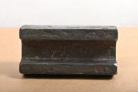 BUGATTI PAPER WEIGHT: An original section of T30 front axle. Cast '38 GDL'