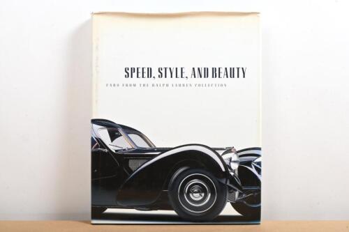 RALPH LAUREN: 'SPEED, STYLE, AND BEAUTY - CARS FROM THE RALPH LAUREN COLLECTION' hardcover book