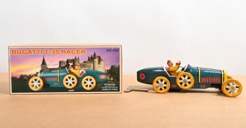 BUGATTI T-35 RACER: A modern 1:32 scale tin racing car