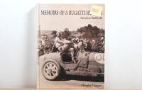 BUGATTI MEMOIRS: A sealed edition of 'MEMOIRS OF A BUGATTI HUNTER' hardcover book by Antoine Raffaelli