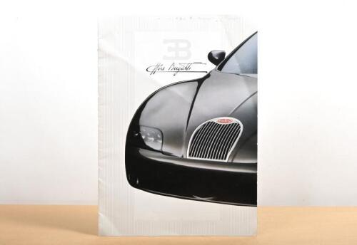 EB 112: An original Bugatti EB 112 promotional sales brochure
