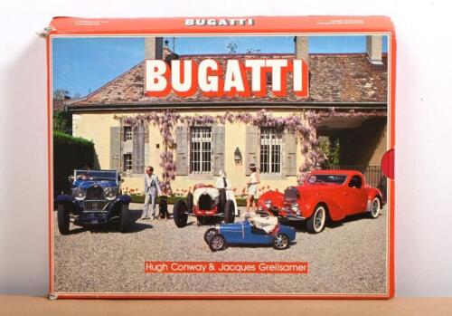 BUGATTI: "Bugatti" hardcover book by Hugh Conway and Jacques Greilsamer