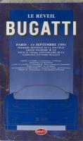 EB 110: A group of five items related to the Bugatti EB 110. FESTIVAL BUGATTI MOLSHEIM CAMPOGALLIANO' rally items - 4