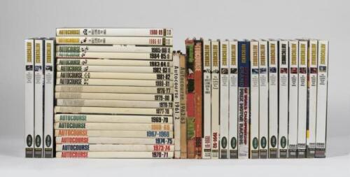 AUTOCOURSE: A collection of Autocourse annuals from 1961/62 to 2005/06