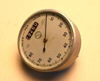 GAUGE: An early Jaeger 80MPH gauge, 7.5cm diameter bevelled edge glass face