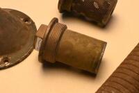 FUEL: Two Lambda fuel filler necks, cap and brass drain plugs - 3