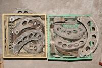 BRAKE SHOES: Eight late Lambda brake shoes