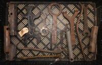 TOOLS: A collection of hand tools, some used on Lambda's