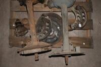 LAMBDA: Two late Lambda rear axles and related parts - 2