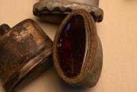 LAMPS: A collection oval/demi lamps, mainly brake, one stamped '84903-J' - 2