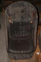 SEATS: Two early wicker seats - 4