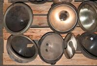 LAMPS: A collection of mainly Bosch late series Lambda headlamps with some glass