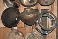 LAMPS: A collection of mainly Bosch late series Lambda headlamps with some glass - 4
