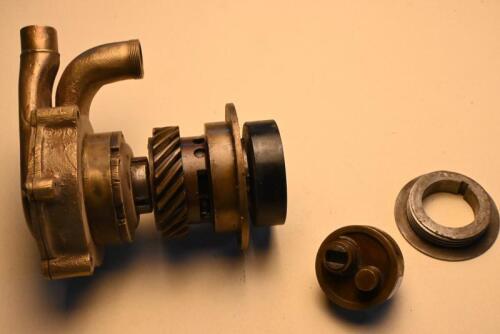 WATER PUMP: A brass Water Pump and magneto drive unit