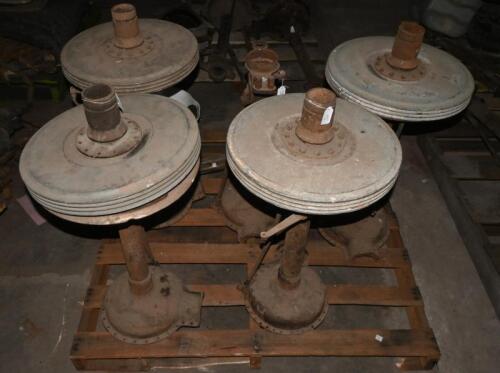 REAR AXLE: Two Lambda rear axles and associated parts for an early car.