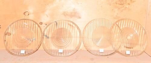 HEADLAMPS: Four Lambda Bosch headlight glasses, 21cm diameter