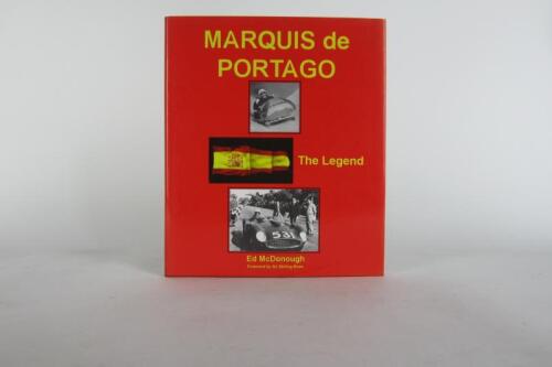 MARQUIS de PORTAGO: 'Marquis de Portago' hardcover book by Ed McDonough.