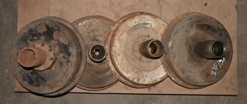 HUBS: Five Lambda early series wheel hubs, front and rear