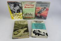 RACING: Five period books relating to racing and car control