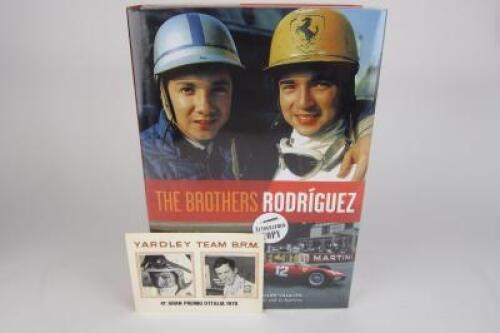 RODRIGUEZ: An impressive book and card &lsquo;The Brothers Rodriguez&rsquo; (signed P. Rodriguez & J. Oliver from B..R.M)