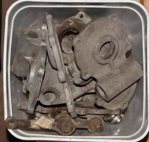 GEARBOX: Six Lancia Lambda gearbox end plates