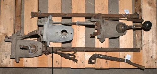 GEARBOX: A group of early series Lambda gearbox and associated parts