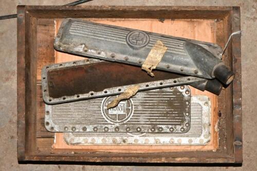 CASTINGS: A collection of Lancia engine casting and water inlet plates