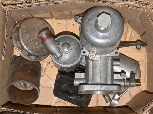 SU CARBURETTOR: An SU carburettor with mount for Lancia Lambda