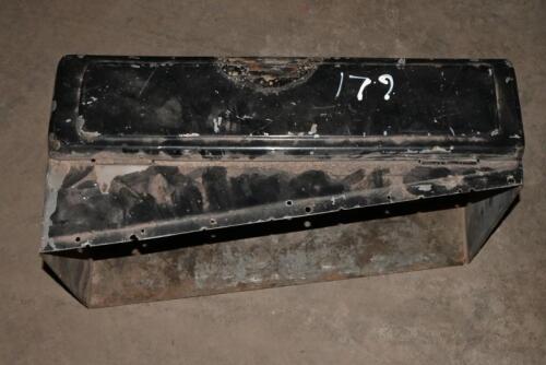 TOOL BOX: A remade Lambda metal tool box (driver side) in black