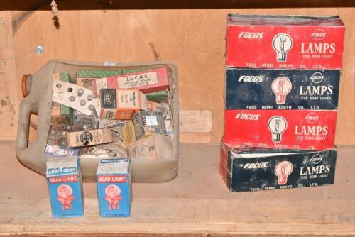 GLOBES: A collection of miscellaneous globes, including 'Focus A4468, 12V45/35W, BA20d'